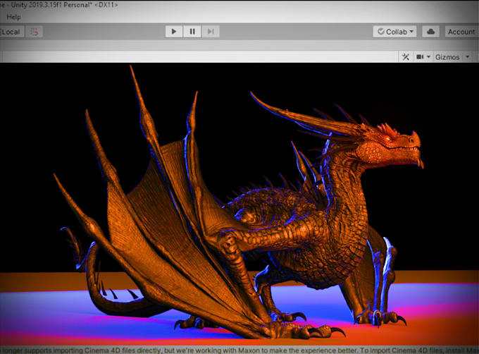design spectacular 3d models in unity