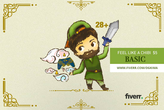 draw chibis in my style for you