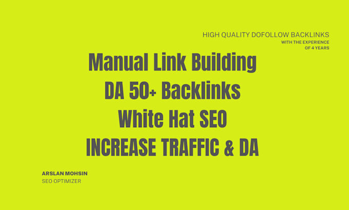 do SEO backlinks service
