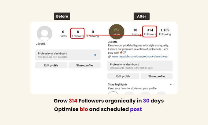 manage your instagram account for fast organic growth