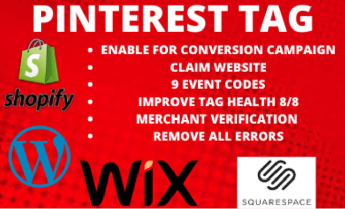 install pinterest tag and fix conversion source tracking tag