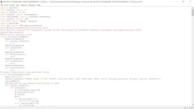 code your python scripts and projects with interactive gui