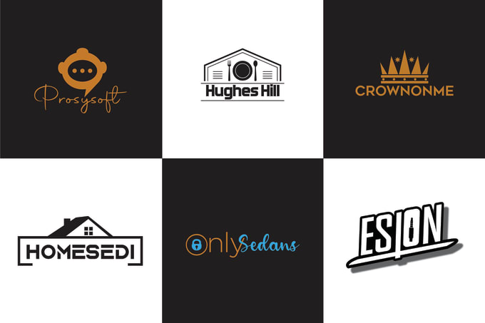 make modern minimalist and luxury logo design