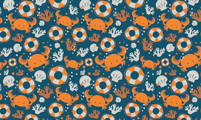 Illustrate a professional pattern design by Adamont_design | Fiverr
