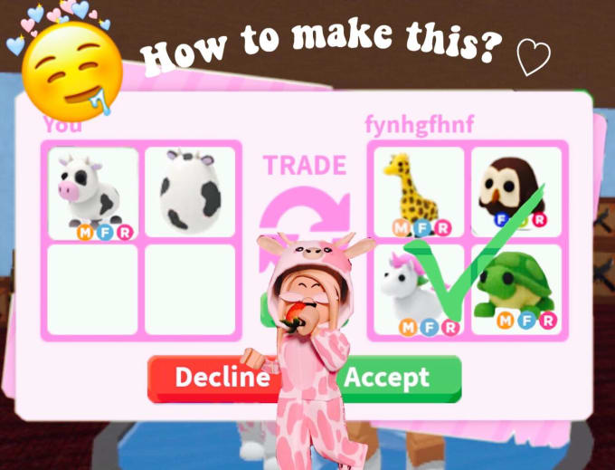 FAKE ADOPT ME TRADE  Projects to try, Trading, Adoption