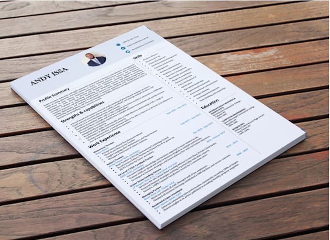 I will do resume writing ats resume designed resume cl and linkedin - Image 2