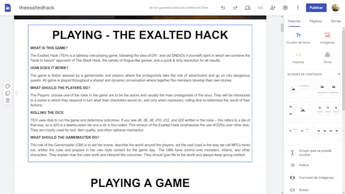 write rpg tabletop gaming content