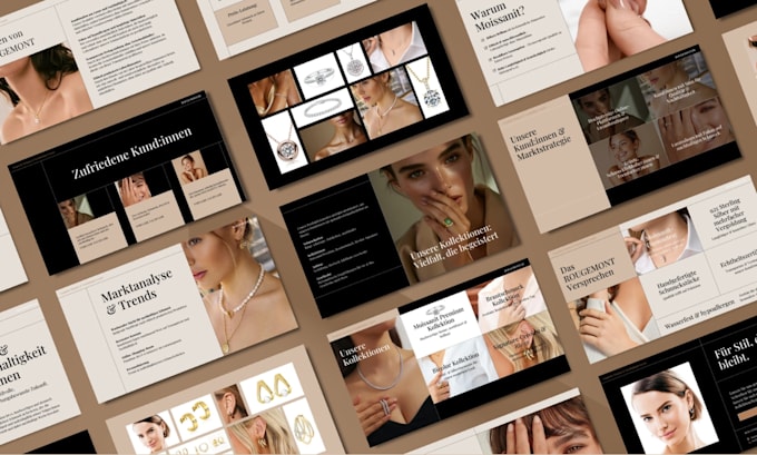 design a branded pitch deck and powerpoint presentation for your business