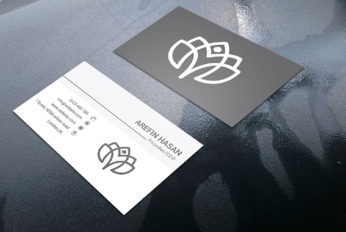 Design Vista Print Moo Print And Standard Business Card By Arefin20 Fiverr