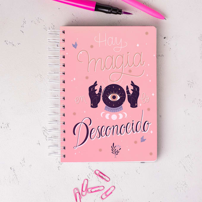 lettering for your notepad, books and more