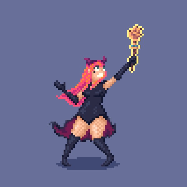 do pixel art characters and animations