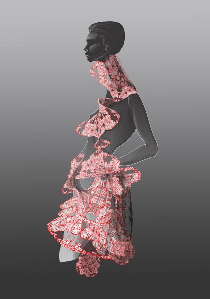 make you a professional fashion illustration