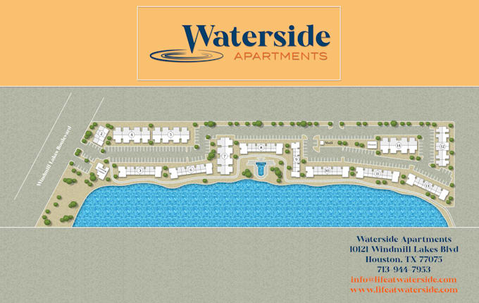 render site plan, town plan, plat map, landscape design