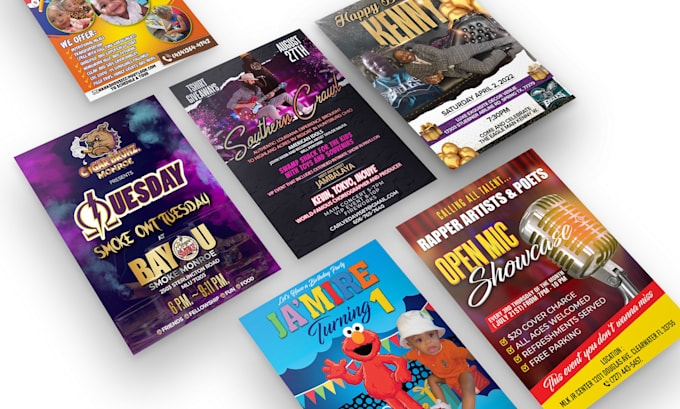 create a professional flyer