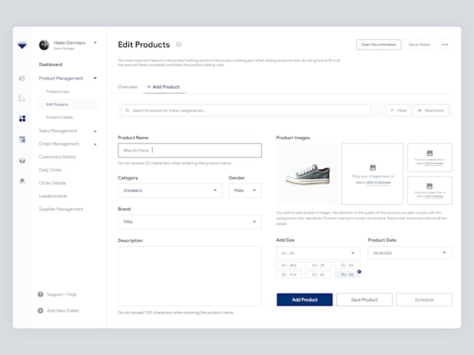 create stunning user interface screens
