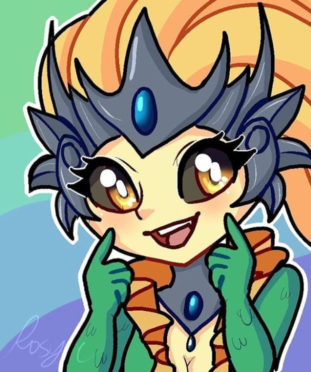 Draw your character in my art style by Rosyre Fiverr