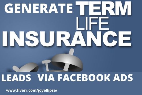 Generate active term life life insurance leads via