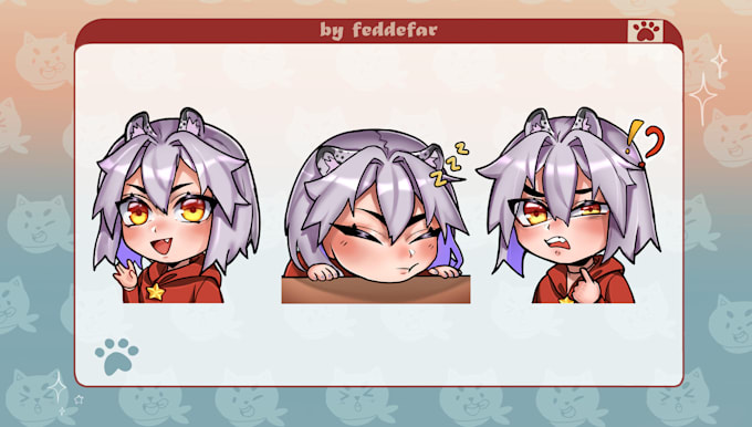 create cute custom emotes for twitch or discord