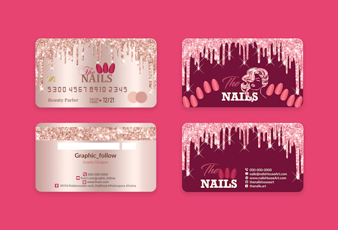 do design different stylish business card design