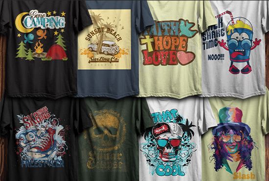 make typography t shirt design and custom t shirt designs