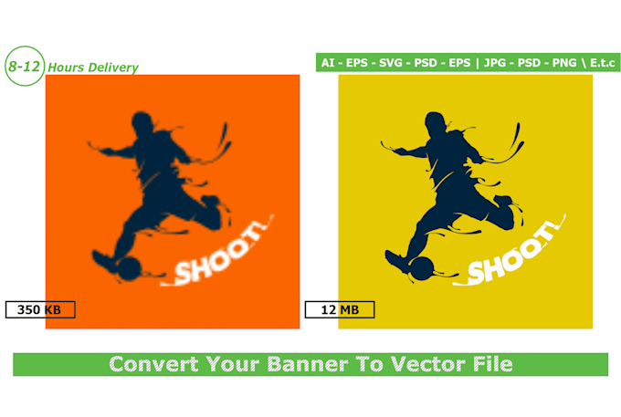 convert to vector, convert raster logo to vector file