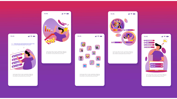 create modern flat vector illustration for website and app