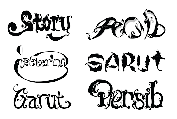 create hand lettering custom, typography text or quote