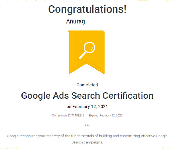 setup and manage PPC search ad campaigns on google ads