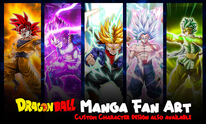 do custom anime character design or fanart in my style