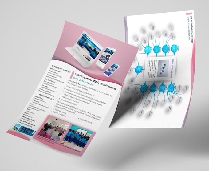 design clean professional business flyers
