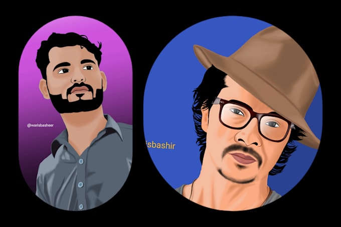 convert photo into cartoon portrait