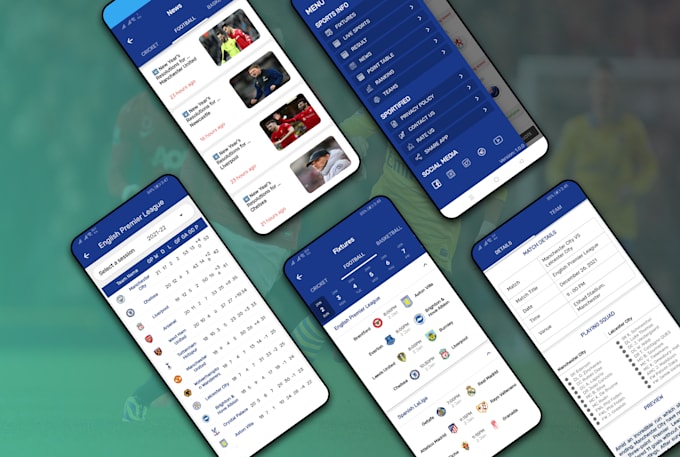 be cricket,football,nba,sports app developer