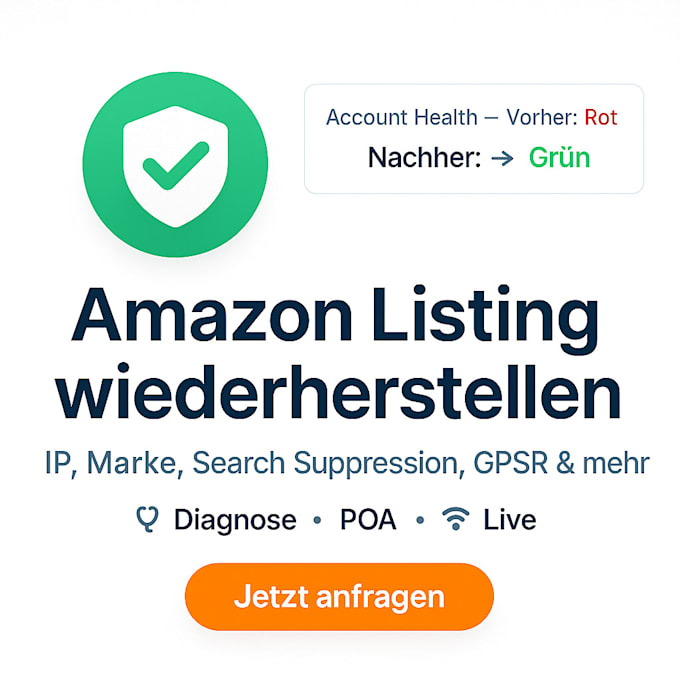 stellen sie ihren amazon eintrag wieder her professioneller reiz und poa