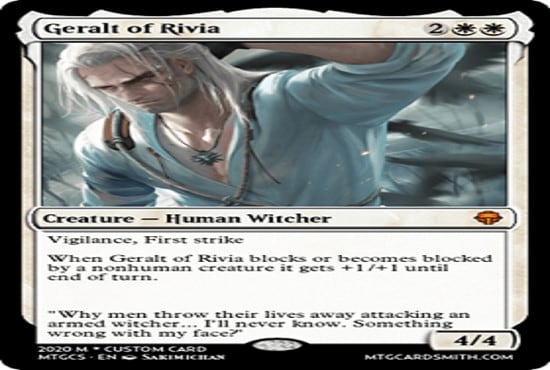 turn whoever or whatever you wish into a mtg card