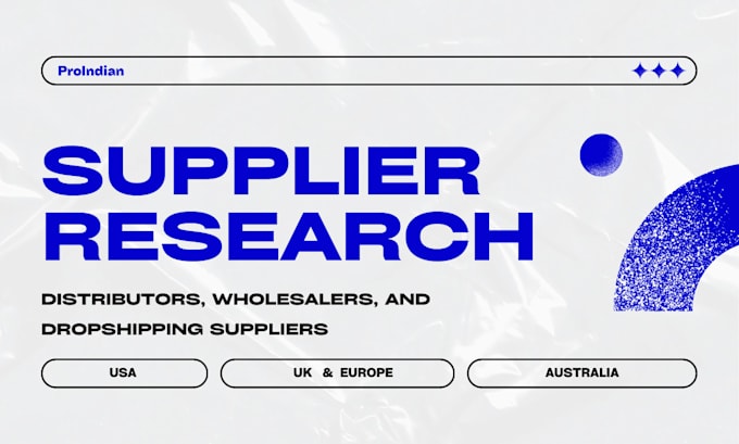 find suppliers for your dropshipping, wholesale, ecommerce business