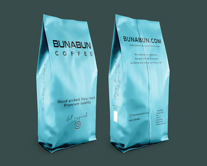 do your coffee packaging design, label design