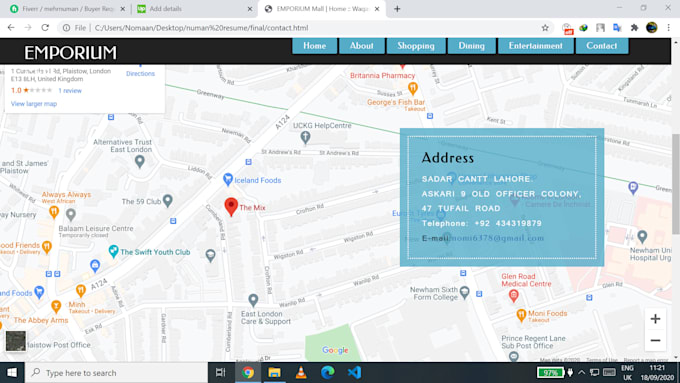 do website development with laravel
