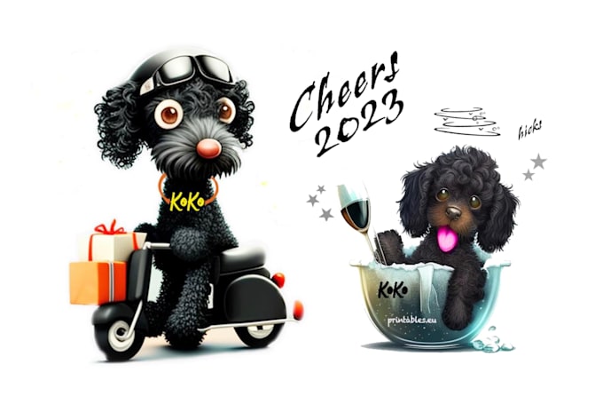 turn your dog into a cartoon character