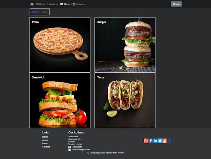 design, develop, and redesign any webpage using HTML, CSS, bootstrap, and react