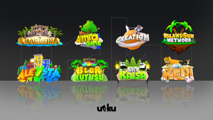 Make Minecraft Server Logo Game By Utkugurbuz Fiverr
