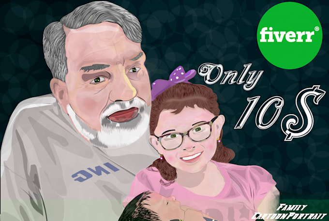 personalized cartoon portraits perfect for profile pictures, gifts and more