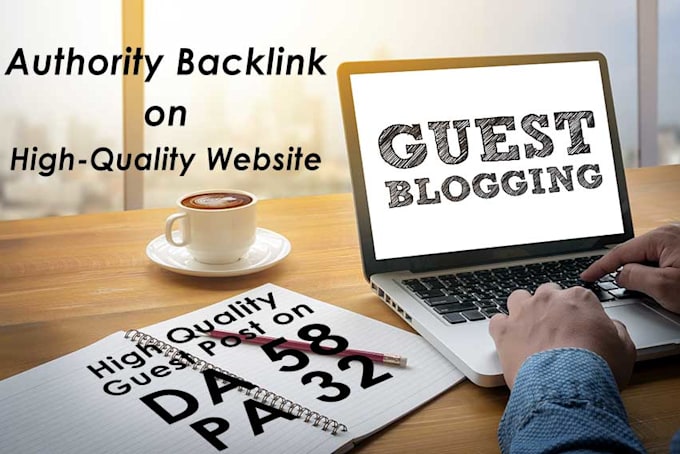 publish guest posts on high traffic blogs with a strong da