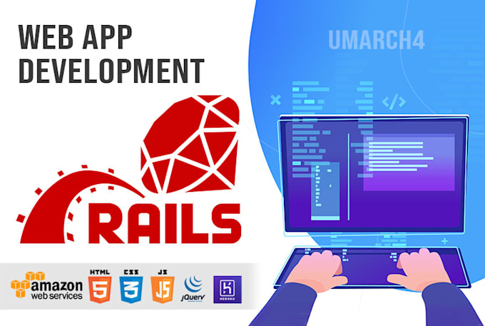 fix and develop full stack ruby on rails web application
