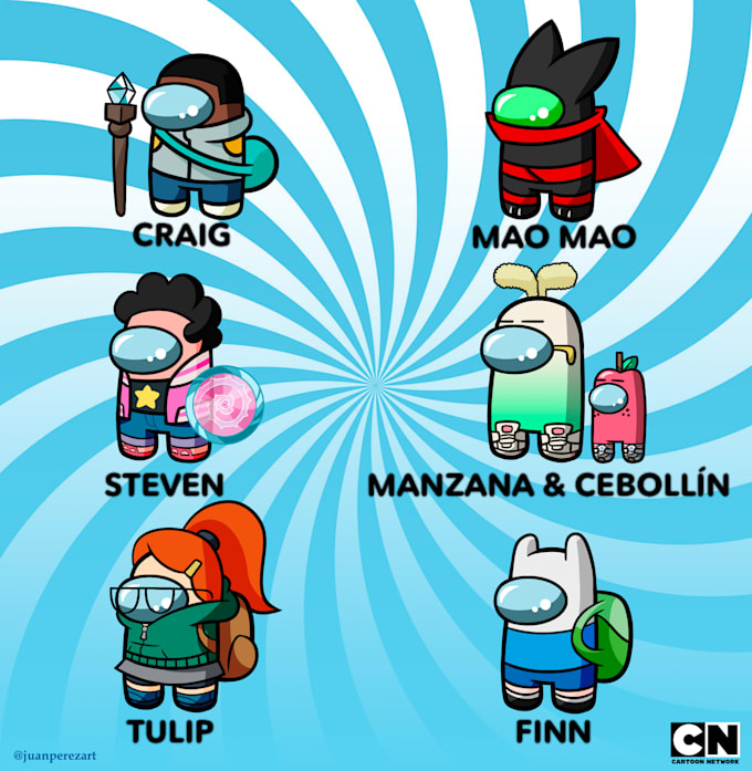 Draw your among us character by Juanperezart