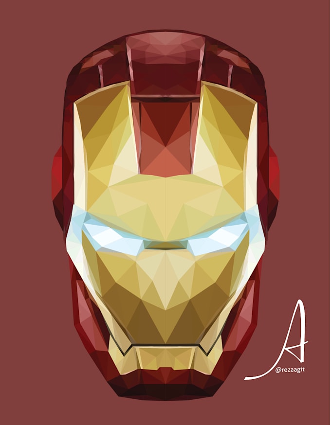 make any object into low poly illustration within 24 hr