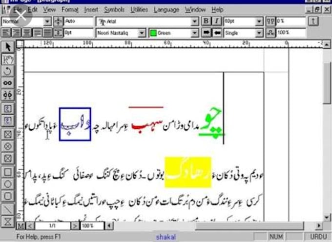 do english urdu word fast professional typing