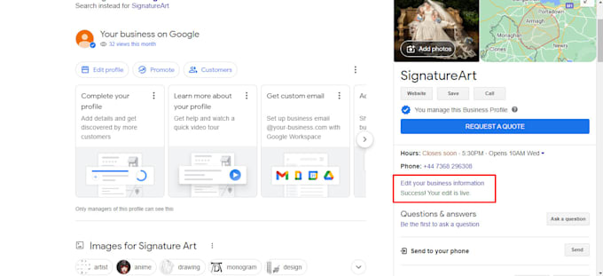 fix google business profile and access suspension