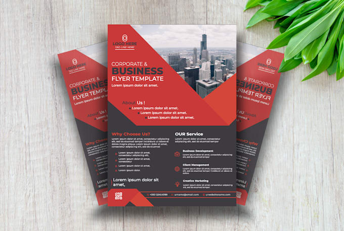 do professional business flyer design