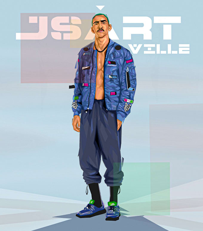 create digital portrait or stylized art in my unique style