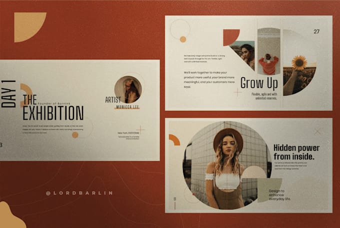 Visual Editable Template For Powerpoint Design full editable powerpoint template by Lordbarlin | Fiverr